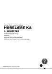 Hørelære KA 1. semester ES25